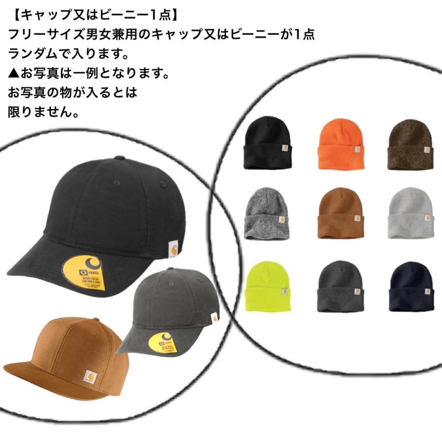 Carhartt カーハート 福袋 キャップ ビーニー 帽子 パーカー