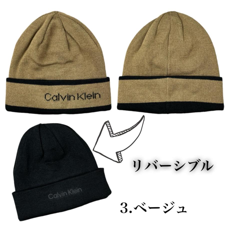 Calvin Klein（カルバン・クライン） キャップ 帽子 ニット帽 ビーニー
