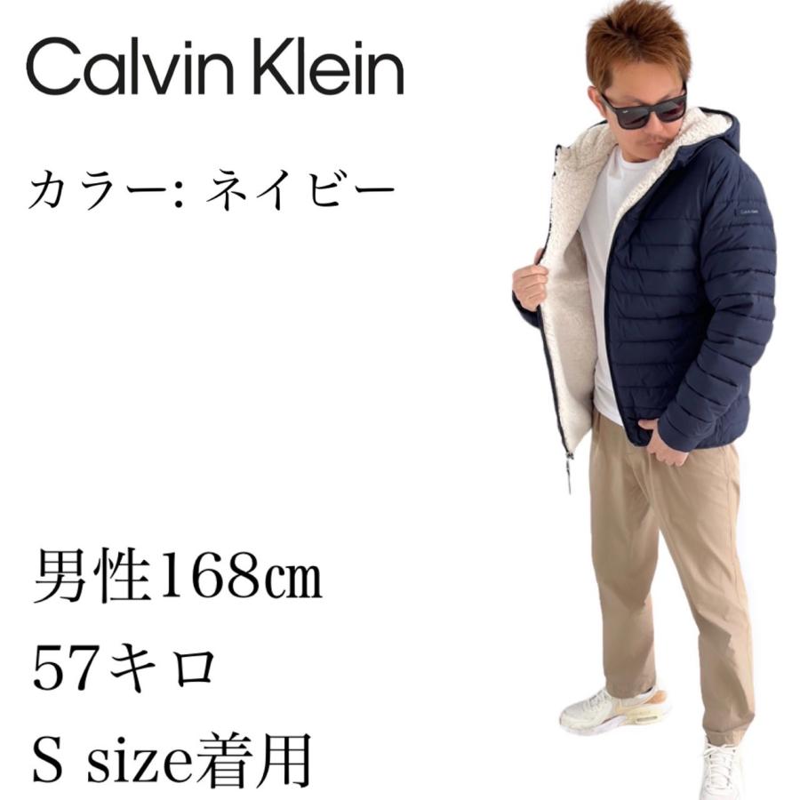 カルバンクライン CALVIN KLEIN 中綿 ジャケット ボア CM155780 メンズ アウター ファスナー付き ポケット 上着｜staiwan｜09