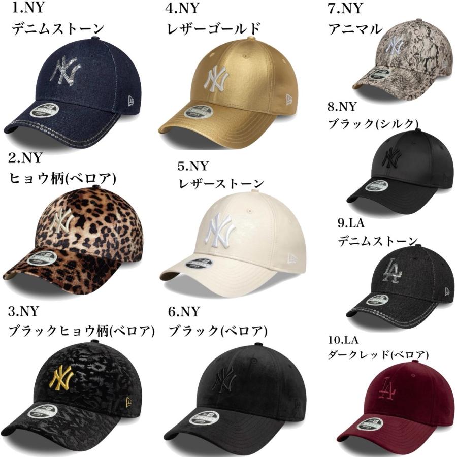 NEW ERA（ニューエラ） キャップ レディース サテン シルク レザー 940