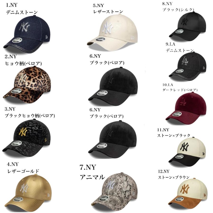 NEW ERA（ニューエラ） キャップ レディース サテン シルク レザー 940