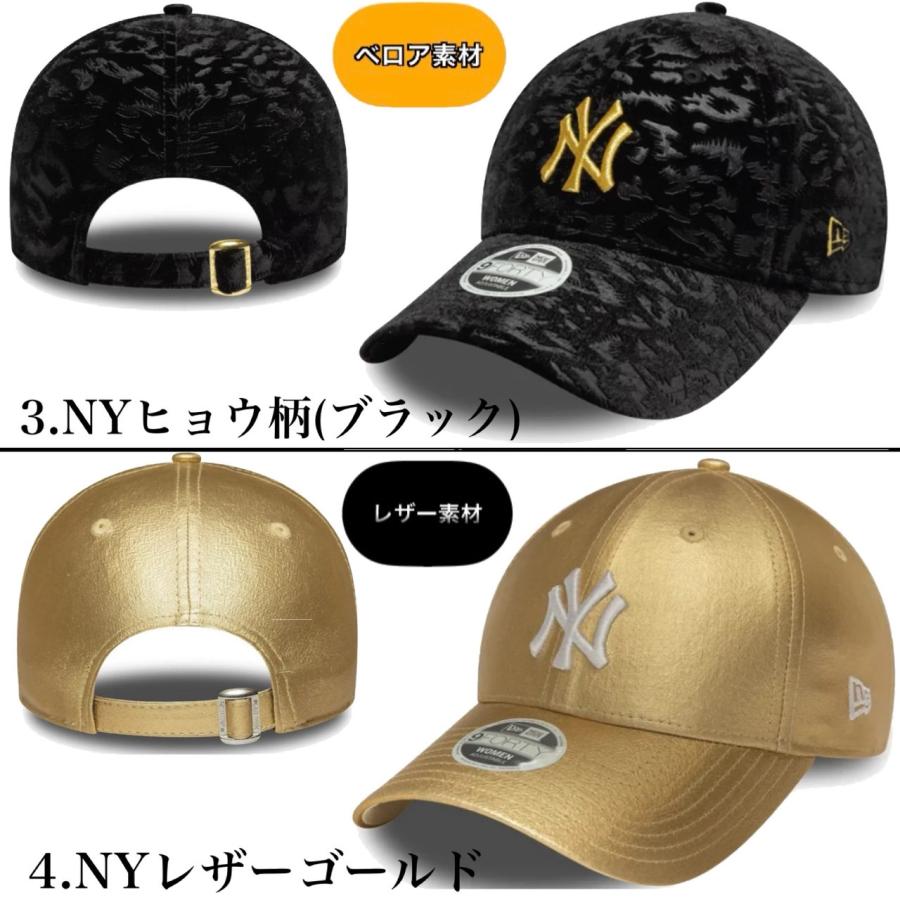 NEW ERA（ニューエラ） キャップ レディース サテン シルク レザー 940