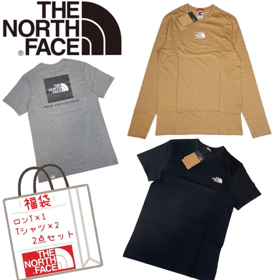 【即発送】福袋 THE NORTH FACE 長袖T×1 半袖T×1 ランダム THE NORTH FACE ザ ノースフェイス The North Face 福袋 長袖T