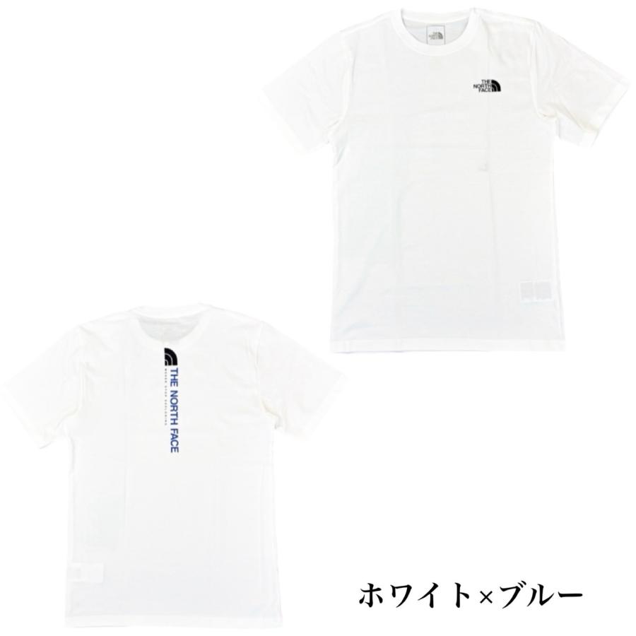 ザ ノースフェイス The North Face Tシャツ 半袖 バックロゴ NF0A8GV1/NF0A8EE7 バーチカル メンズ レディース M VERTICAL REGULAR SHORT SLEEVE TEE-GRAPの画像