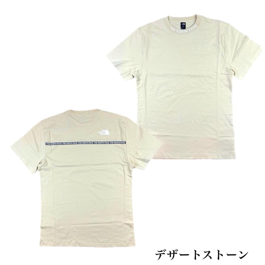 ザ ノースフェイス The North Face Tシャツ 半袖 首元ロゴ メンズ NF0A8GUY ズーム トップス 丸首 THE NORTH FACE S/S MENS ZUMU TEEの画像
