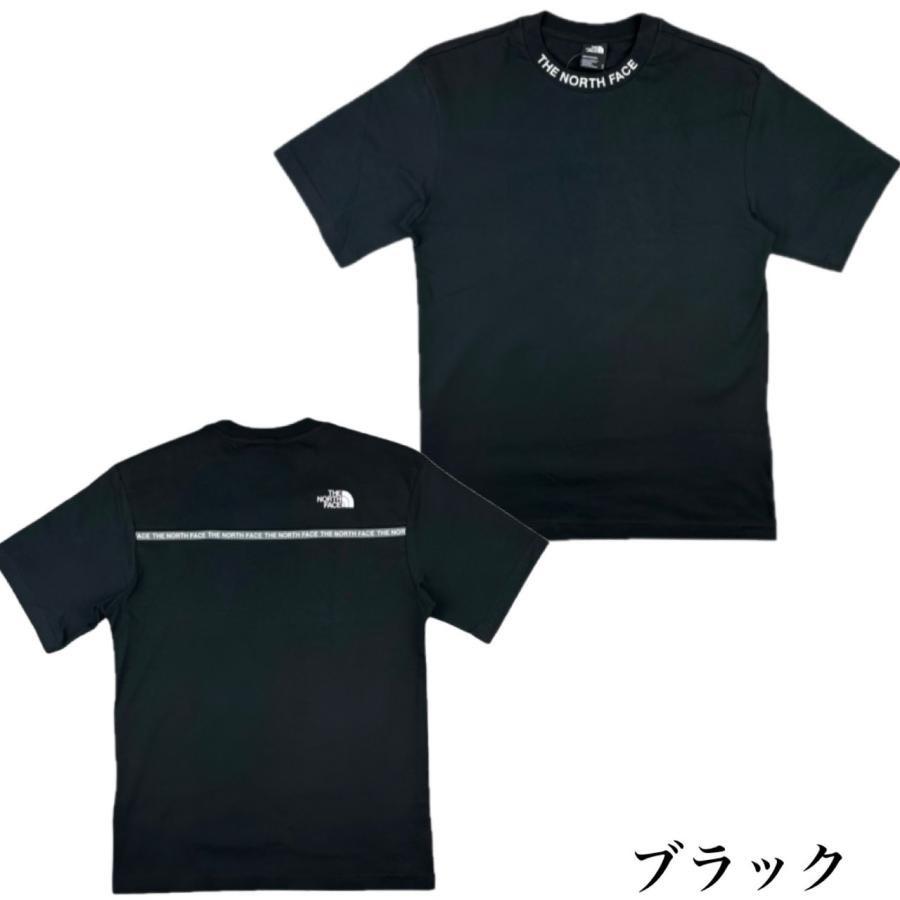 ザ ノースフェイス The North Face Tシャツ 半袖 首元ロゴ メンズ NF0A8GUY ズーム トップス 丸首 THE NORTH FACE S/S MENS ZUMU TEEの画像