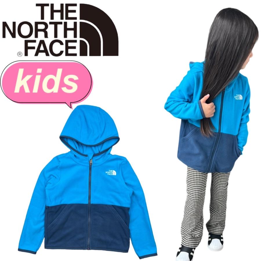The North Face キッズ　黒 フード付きジャケット(フリース付) THE NORTH FACE（ザ ノースフェイス） ノースフェイス キッズ フリース