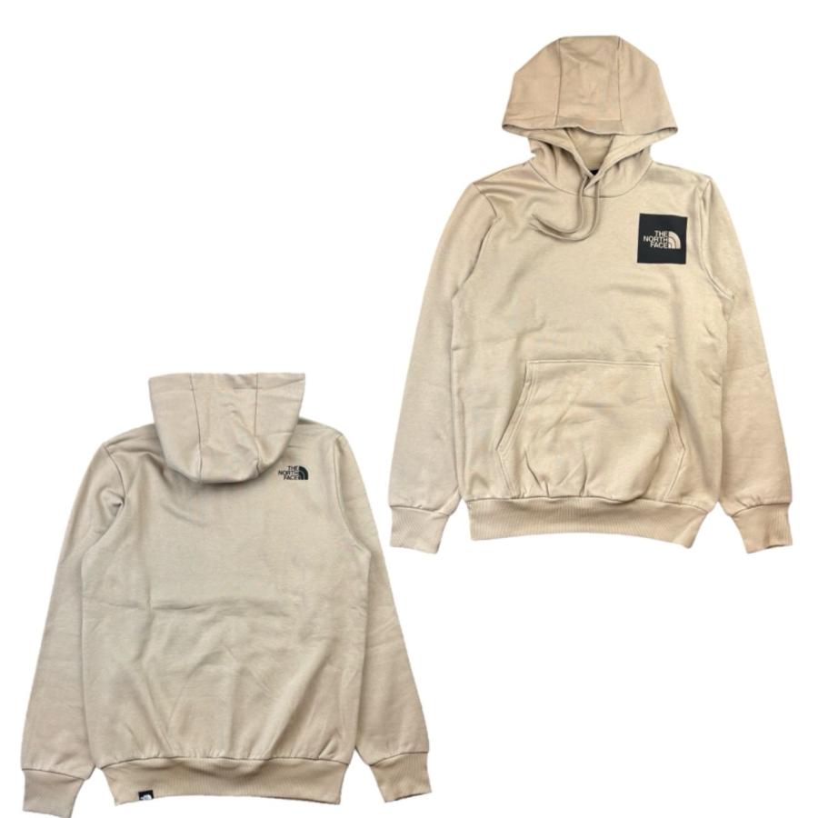 2025 秋冬新作！ THE NORTH FACE ノースフェイス パーカー メンズ プルオーバー NF0A89EU / M FINE HOODIE ベージュ THE NORTH FACE（ザ ノースフェイス） ザ ノースフェイス パーカー 前