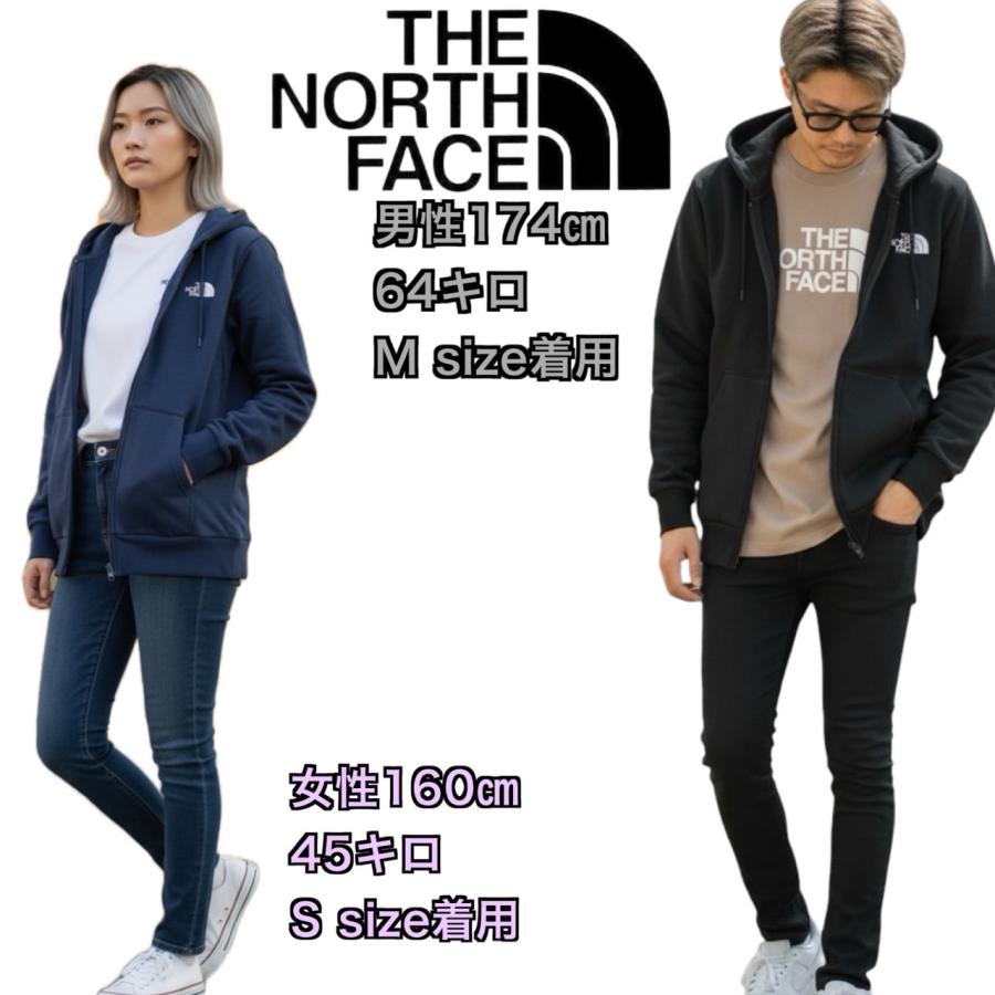 【美品】THE NORTH FACE ブラック パーカー　フルジップL THE NORTH FACE（ザ ノースフェイス） ザ ノース フェイス ジップ