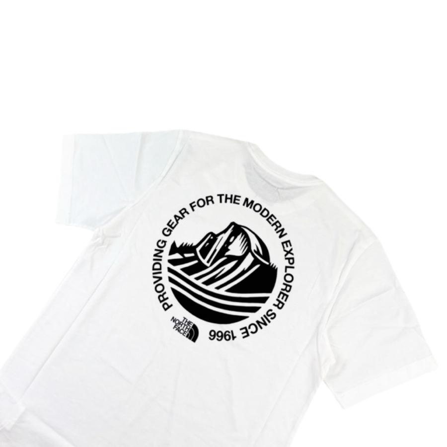 ザ ノースフェイス The North Face Tシャツ 半袖 バックロゴ NF0A8GA7 マウンテン グラフィック メンズ レディース M Men's Monte Regular Graphic T-Shirtの画像