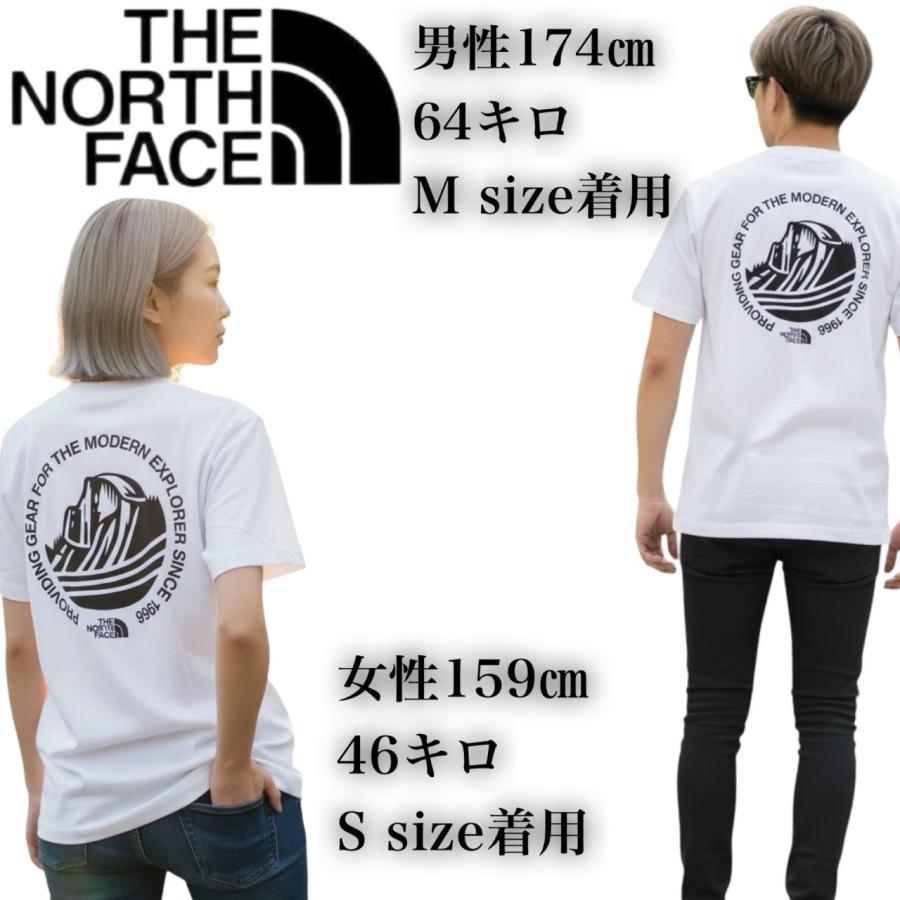 ザ ノースフェイス The North Face Tシャツ 半袖 バックロゴ NF0A8GA7 マウンテン グラフィック メンズ レディース M Men's Monte Regular Graphic T-Shirtの画像