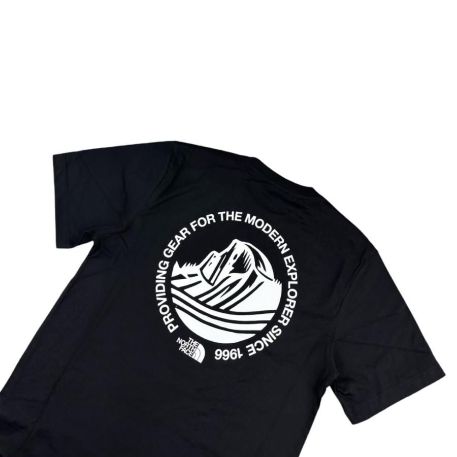 ザ ノースフェイス The North Face Tシャツ 半袖 バックロゴ NF0A8GA7 マウンテン グラフィック メンズ レディース M Men's Monte Regular Graphic T-Shirtの画像