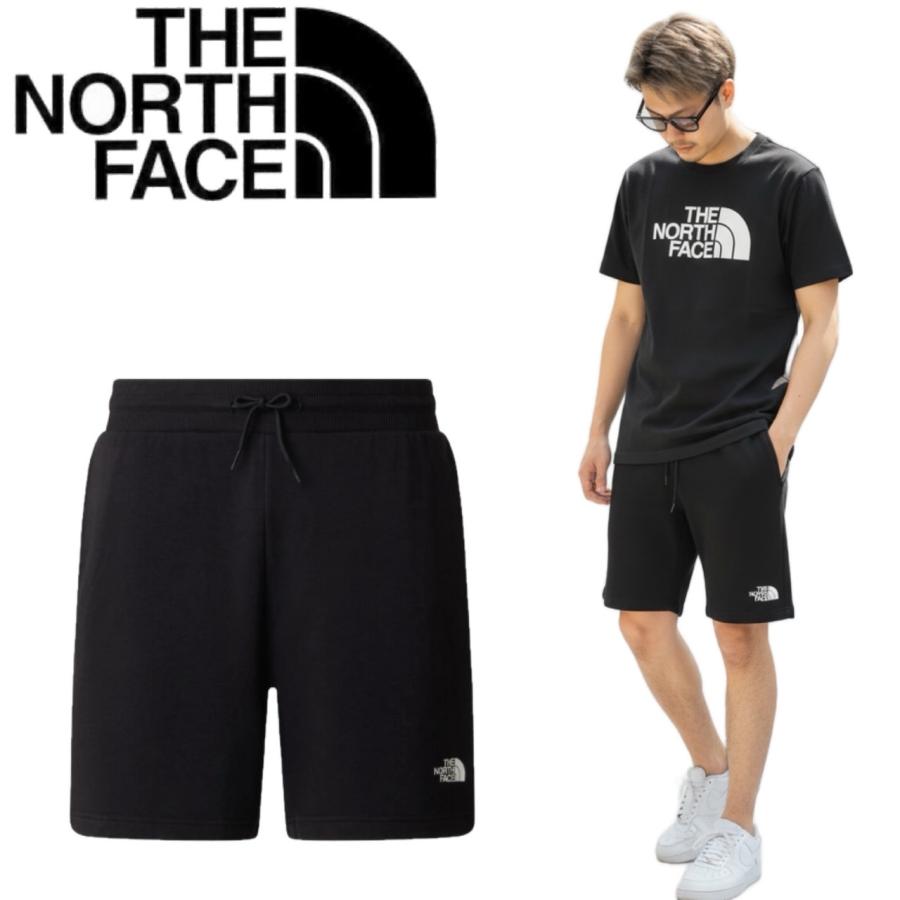 ザ ノースフェイス The North Face ボトムス ハーフパンツ NF0A8GQB スウェット 半パン プリントロゴ メンズ 部屋着 M Simple Dome Light Regular Shortsの画像