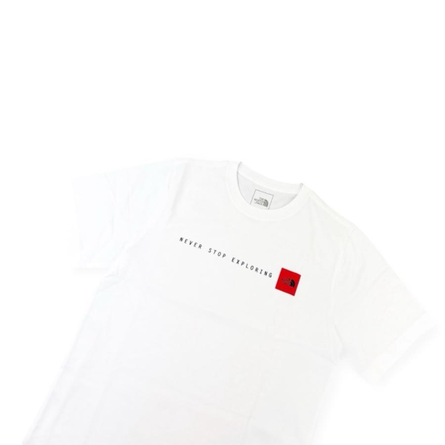 ザ ノースフェイス Tシャツ 半袖 NF0A8GUV カットソー ミニボックスロゴ 丸首 メンズ レディース THE NORTH FACE M NEVER STOP EXPLORING REGULAR SHORT SLEEVEの画像