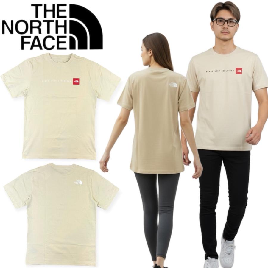 ザ ノースフェイス Tシャツ 半袖 NF0A8GUV カットソー ミニボックスロゴ 丸首 メンズ レディース THE NORTH FACE M NEVER STOP EXPLORING REGULAR SHORT SLEEVEの画像