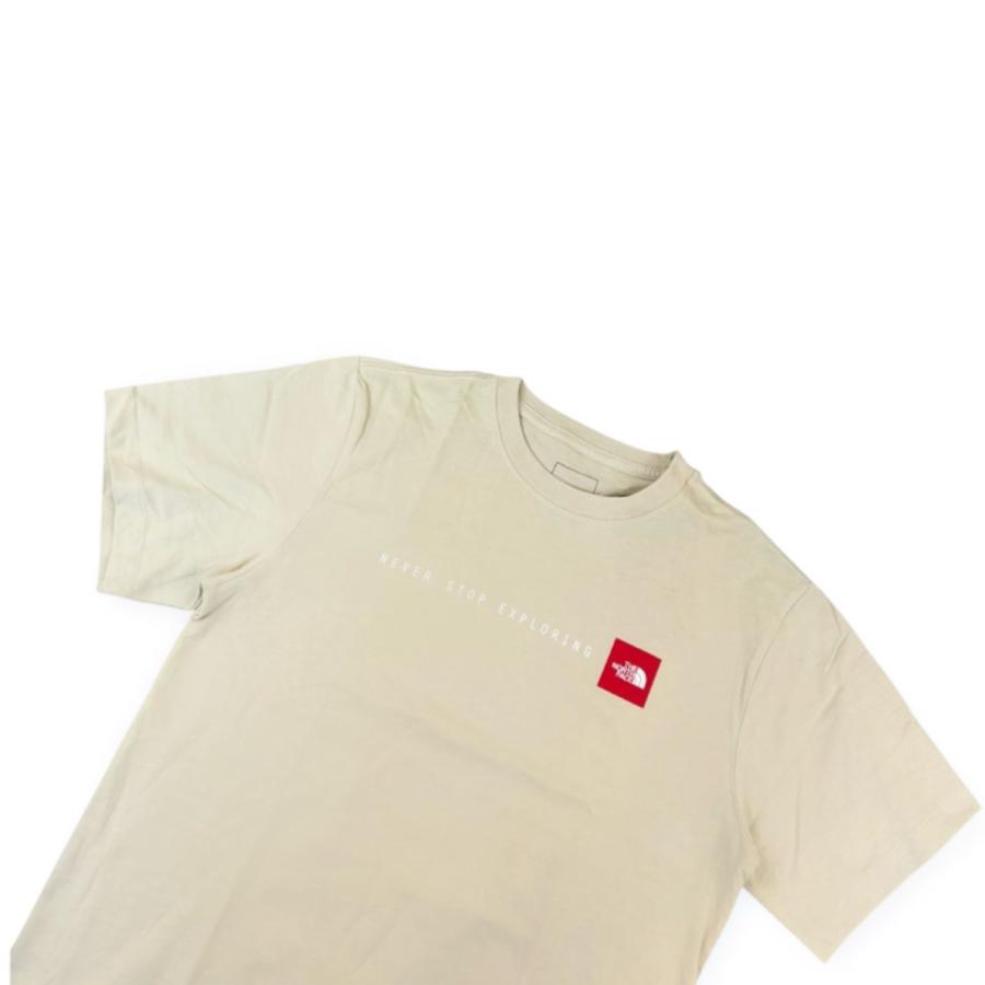 ザ ノースフェイス Tシャツ 半袖 NF0A8GUV カットソー ミニボックスロゴ 丸首 メンズ レディース THE NORTH FACE M NEVER STOP EXPLORING REGULAR SHORT SLEEVEの画像