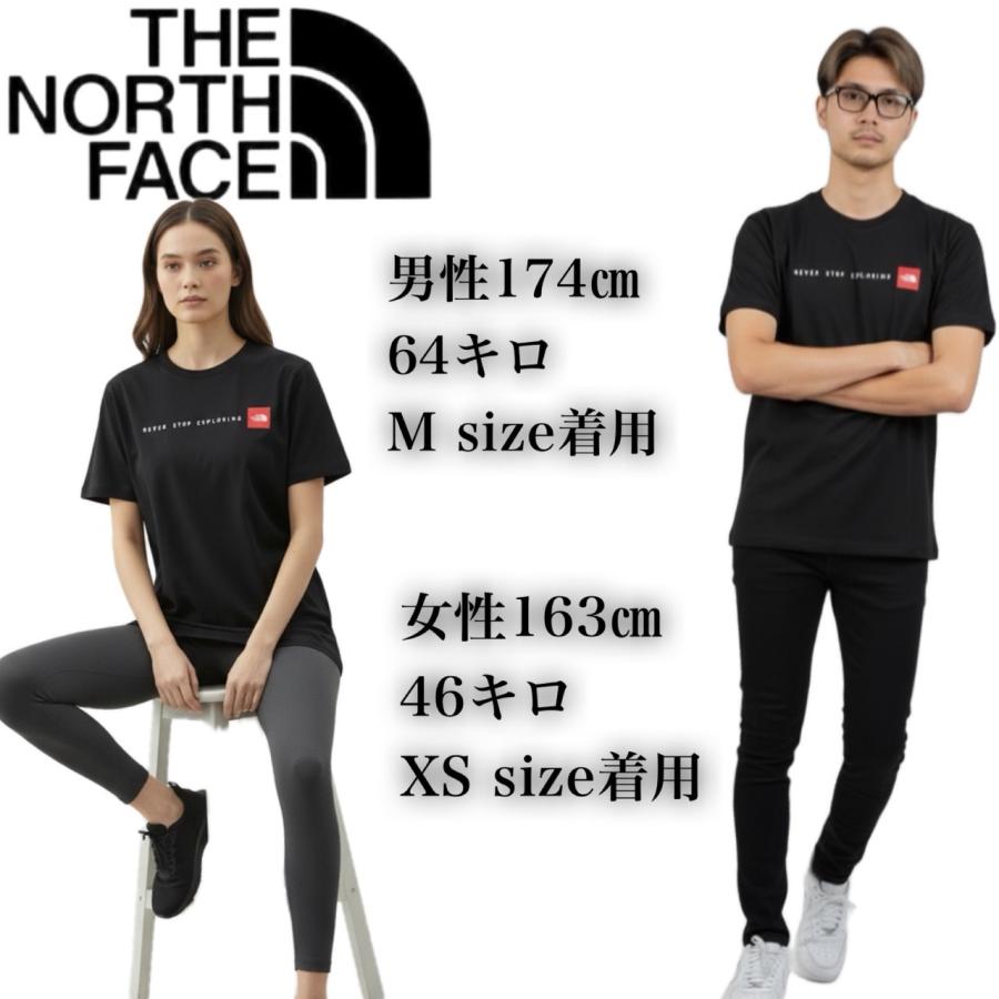 ザ ノースフェイス Tシャツ 半袖 NF0A8GUV カットソー ミニボックスロゴ 丸首 メンズ レディース THE NORTH FACE M NEVER STOP EXPLORING REGULAR SHORT SLEEVEの画像