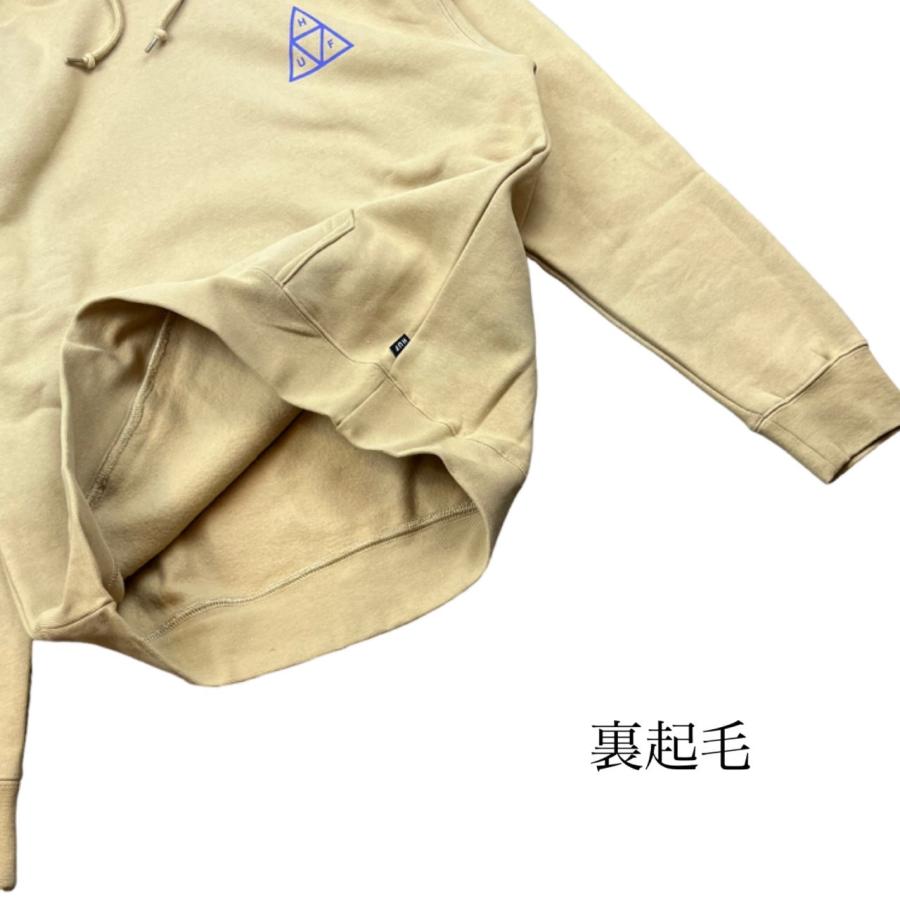 HUF（ハフ） パーカー スウェット 裏起毛 PF00491/PF00572 三角ロゴ