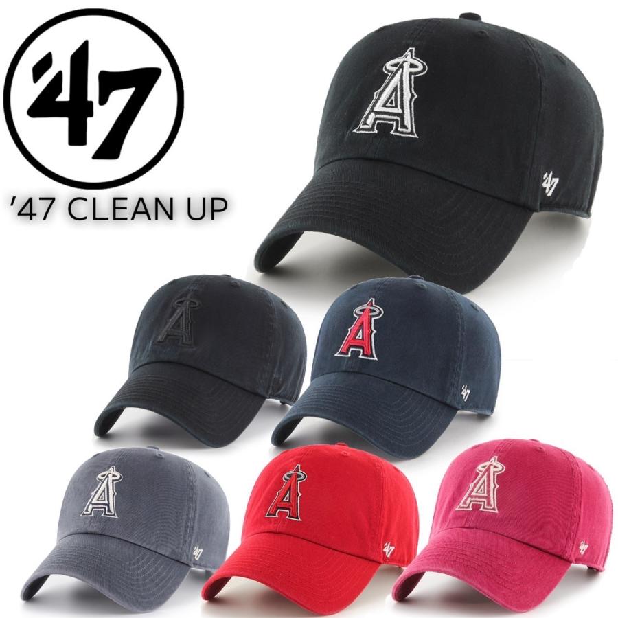 47 フォーティーセブン ブランド キャップ 帽子 RGW04GWSNL エンゼルス 全5色 クリーンナップ ベースボール ワンサイズ