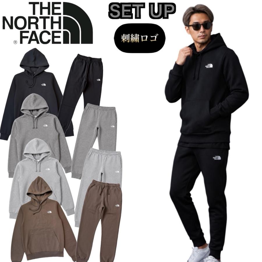 ザ ノースフェイス The North Face セットアップ NF0A8CWM NF0A8CWY パーカー 2点セット ボトムス 刺繍ロゴ ジョガーパンツ メンズ 上下  裏起毛 THE NORTH FACE | THE NORTH FACE