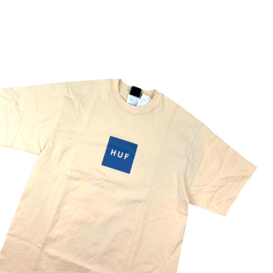 HUF（ハフ） 半袖 Tシャツ TS01666/TS01954 ボックスロゴ 前ロゴ