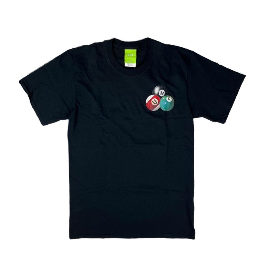 ハフ HUF 半袖 Tシャツ TS01728 ビリヤードロゴ バックロゴ メンズ 