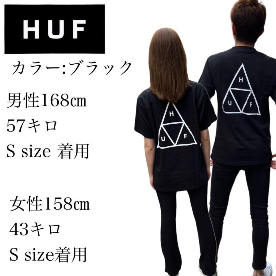 HUF : プリント半袖Tシャツ HUF ハフ 半袖 Tシャツ TS01751 TS01953 トライアングル ロゴ