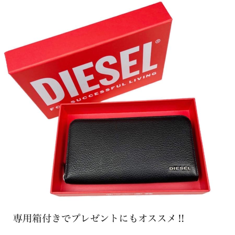 ディーゼル Diesel 長財布 小銭入れ X06626 P0396 ブラック メンズ