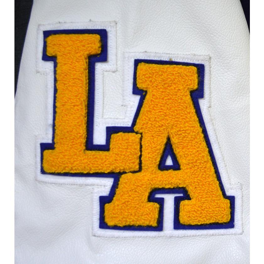 24BRUINS  ブルーインズ　DeLONG AWARD JACKET アワードジャケット スタジャン ドットコムの画像