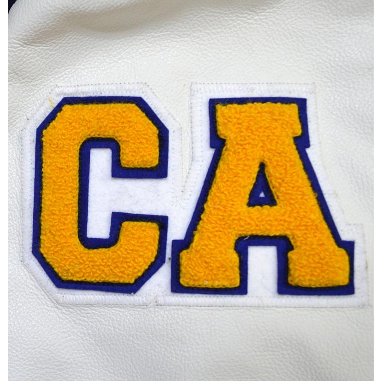 24BRUINS  ブルーインズ　DeLONG AWARD JACKET アワードジャケット スタジャン ドットコムの画像