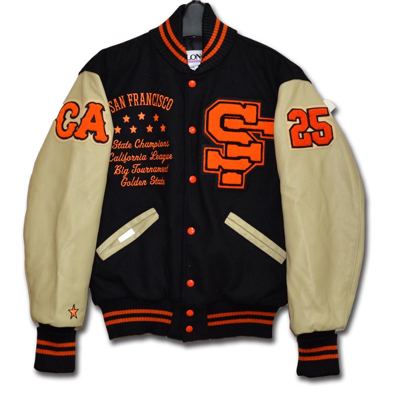 24SANFRANCISCO サンフランシスコ DeLONG AWARD JACKET アワードジャケット スタジャン ドットコム 24sanfrancisco