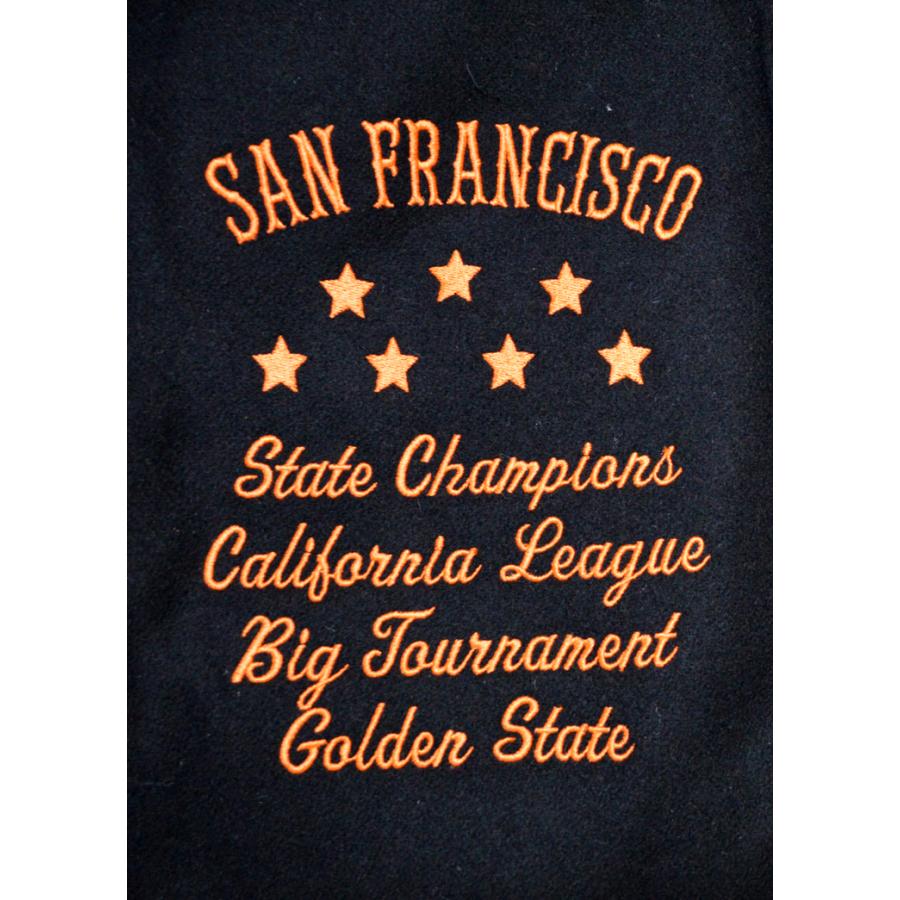 24SANFRANCISCO  サンフランシスコ　DeLONG AWARD JACKET アワードジャケット スタジャン ドットコムの画像