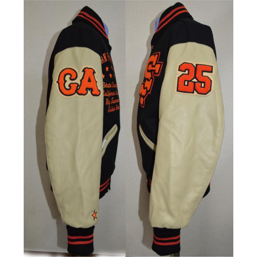 24SANFRANCISCO サンフランシスコ DeLONG AWARD JACKET アワードジャケット スタジャン ドットコム 24sanfrancisco