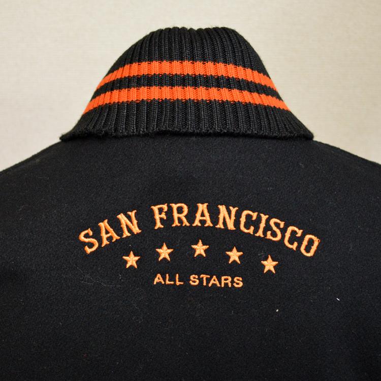 24SANFRANCISCO  サンフランシスコ　DeLONG AWARD JACKET アワードジャケット スタジャン ドットコムの画像