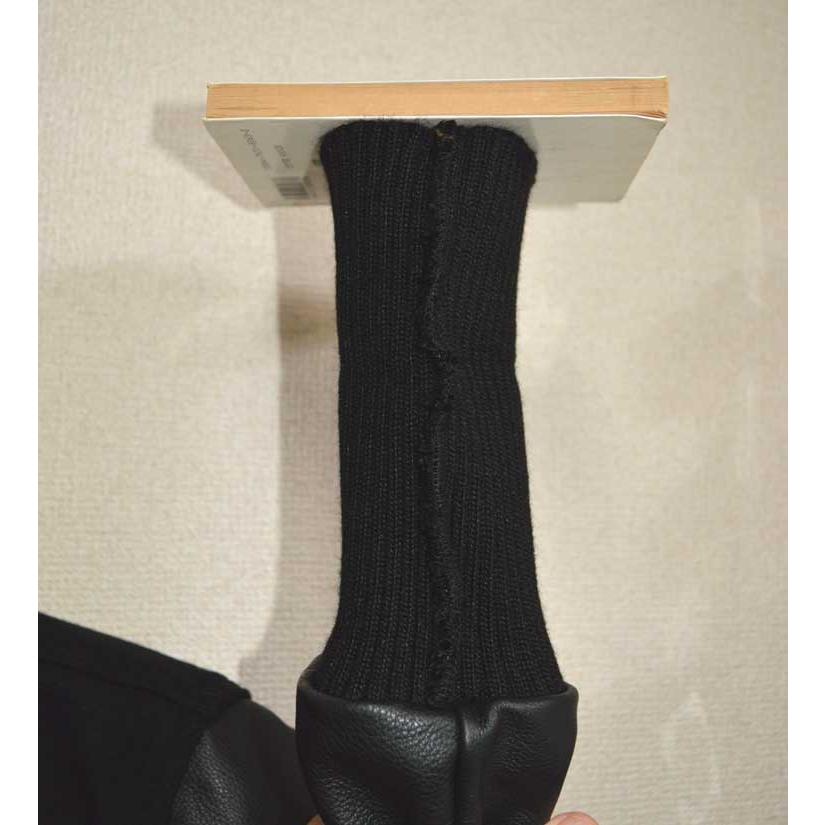 DeLong デロング オールブラック 無地 スタジャン DeLONG AWARD