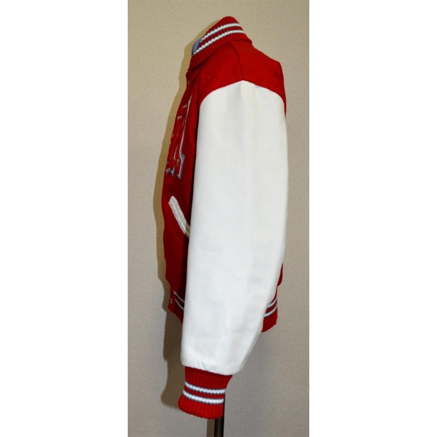 DeLong 還暦スタジャン 赤白 DeLONG デロング SCARLET&WHITE DeLong 還暦スタジャン 赤白 DeLONG デロング SCARLET&WHITE