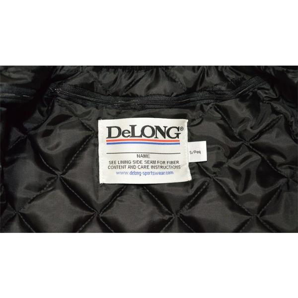 DeLong デロング ブラック/ブラック ラグラン袖 無地 DeLONG