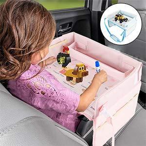 ベビーテーブル チャイルドトレイ アップグレード版 固定バンド付き 座席サイドテーブル ボトル 子供用車 テーブル チャイルドシート おもちゃ収納ポケ S Takebaster 通販 Yahoo ショッピング