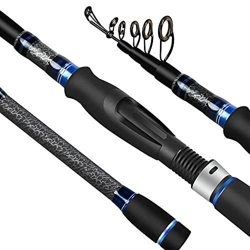 Jinking 釣り竿2 4m スピニング キャスティングロッド コンパクトロッド シーバスロッド カーポン製 軽量 ショアジギング