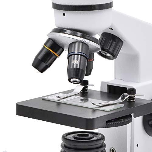 AOPWELL 顕微鏡 80X-1600X 顕微鏡は子供 小学生 中学生 高校生のためのものです｜stakeba3｜03
