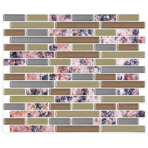 3d タイルシール 立体 壁紙シール モザイクタイルシール 北欧風 ウォールステッカー リアルタイルシート大理石 23 6cm 28 6cm 4枚セ S 0923 Takebaster 通販 Yahoo ショッピング