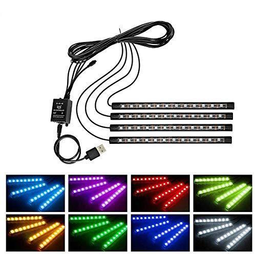 ledテープ 高輝度 RGB ledテープライト USB式 防水テープライト 人気 多種フラッシュモード 全8色に切替 最大91%OFFクーポン 明るい カー内部LED装飾ライト 車