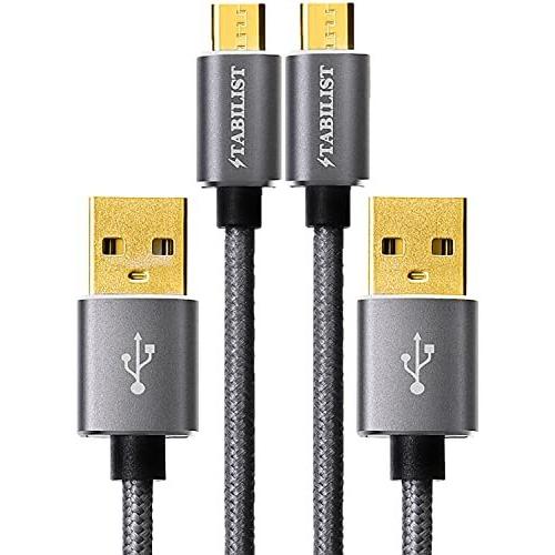 Stab Ilist マイクロusbケーブル Micro Usb 2m 2本組 2 4a 急速充電ケーブル Ps4コントローラー Pro プレステ4 S Takebaster 通販 Yahoo ショッピング