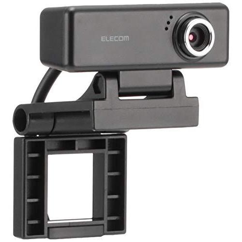 エレコム WEBカメラ UCAM-C520FBBK 200万画素 HD 720p 30FPS