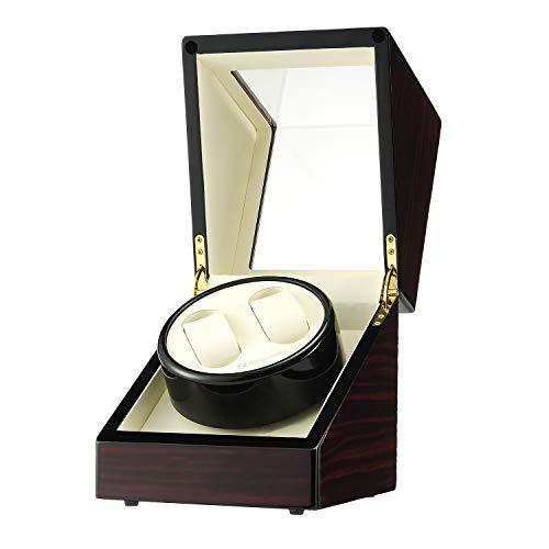 人気デザイナー ワインディングマシーン 2本巻き ウォッチワインダー