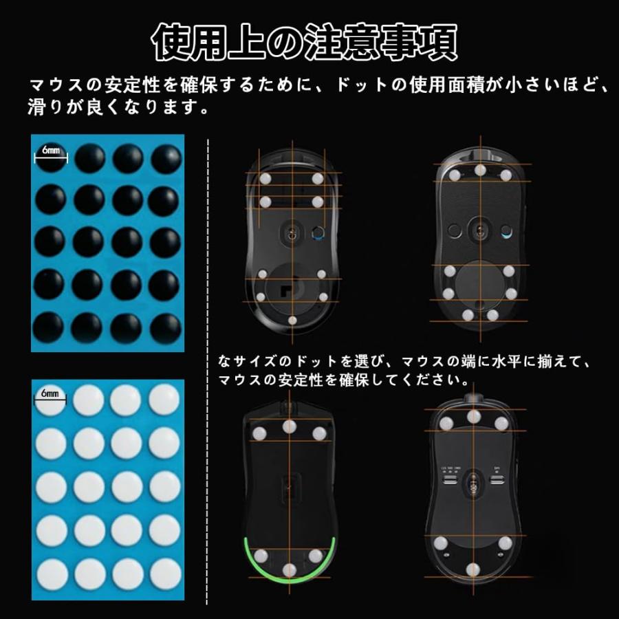 円形 マウスソール 汎用 100 粒入り 6mm 汎用マウスソール 丸 ICE