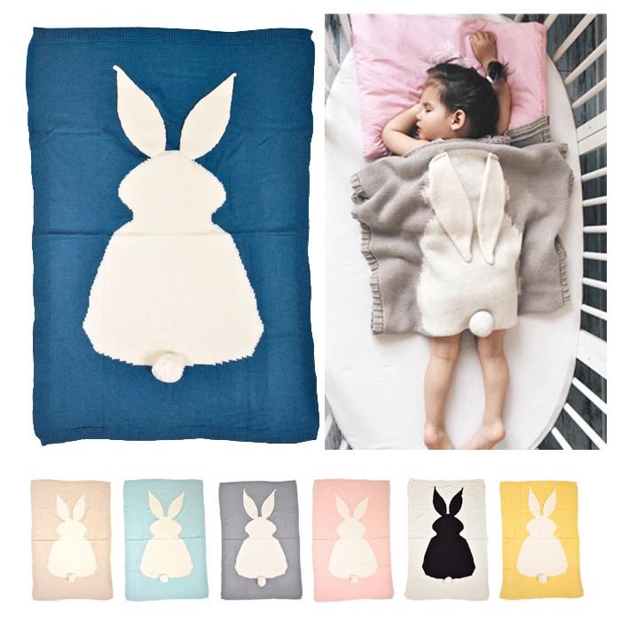 うさぎちゃんブランケット 約75 1 ラビット 兎 毛布 ひざ掛け ウサギ 膝掛 暖か お昼寝 布団 ニット 車中 寝具 スポーツ観戦 St Stakeholder 通販 Yahoo ショッピング