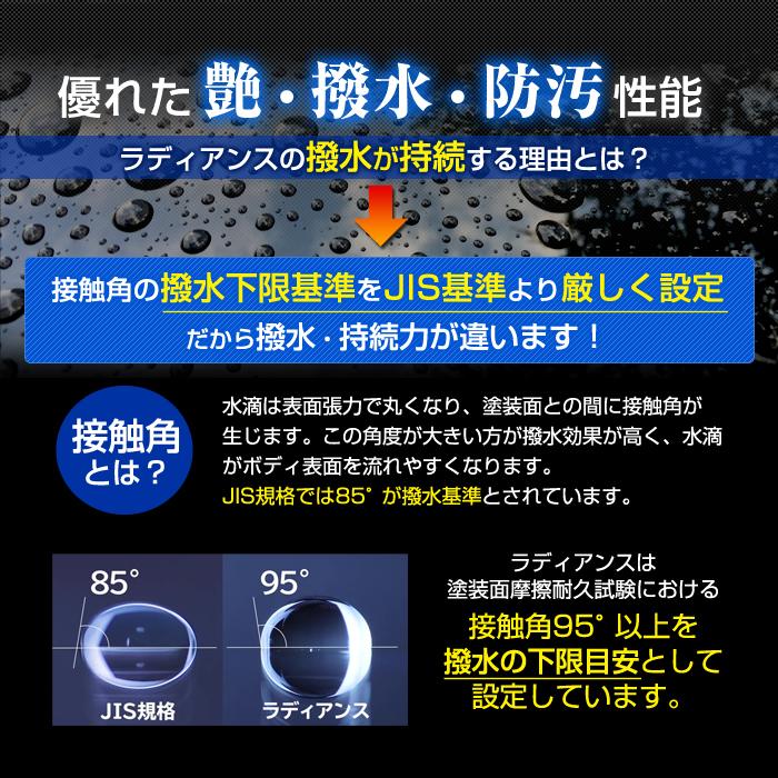 高濃度ガラスコーティング剤 スプレーして拭くだけ 2ヶ月持続 超撥水 艶 洗車 簡単施工 カーコーティング 日本製 RD-04 ラディアンス |  | 06