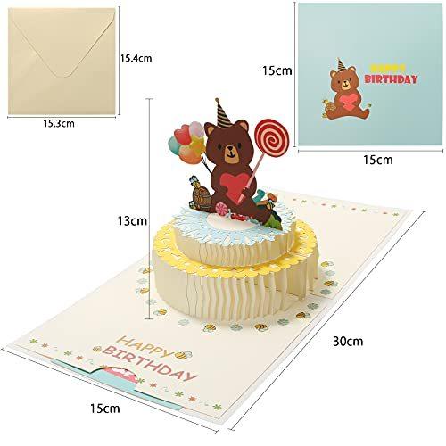 予約受付中 Yovoy 4点セット ポップアップカード 立体カード 可愛い 誕生日カード 感謝 記念日 お祝い 結婚カード すべての機会 手作りの贈り物 3d Discoversvg Com