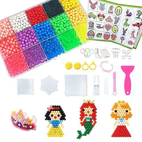 Allmira アイロンビーズ パーラービーズ プレート セット 5mm 15色 図案種類 約20粒 初心者向け 白 黒 あいろんびーず ナノ S 2608 Stam 通販 Yahoo ショッピング